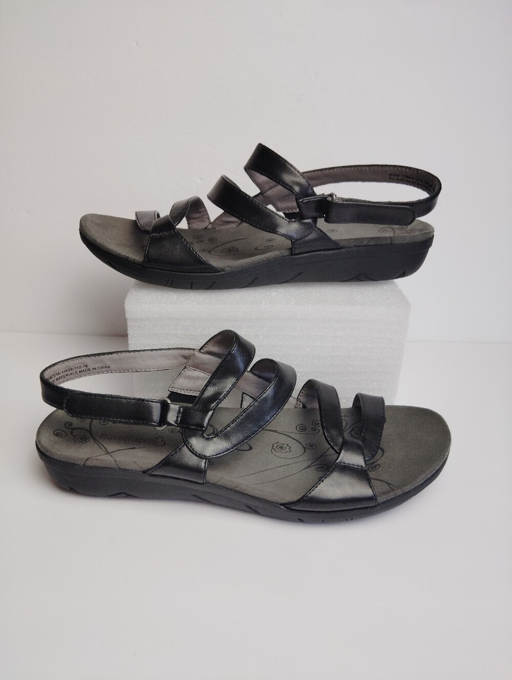 Baretraps Jerie Women's Black Sandals Open Toe Casual Size 10M